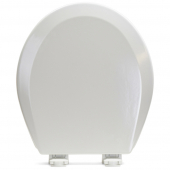 Bemis 500EC (White) Economy Molded Wood Round Toilet Seat Bemis